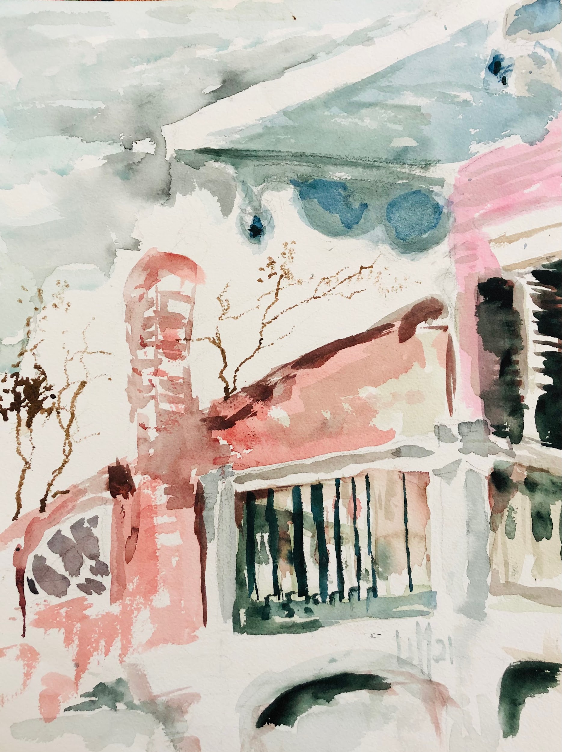 Abstract Pastel